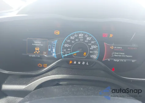 2017 Ford C-Max Energi Titanium из США, поврежденный, VIN 1FADP5FU9HL108024